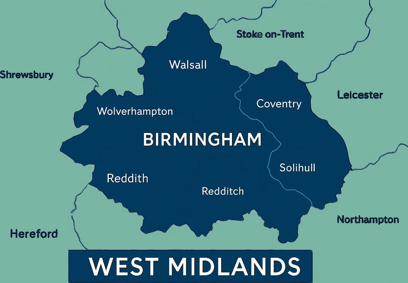 Tidy & Tender service area — West Midlands