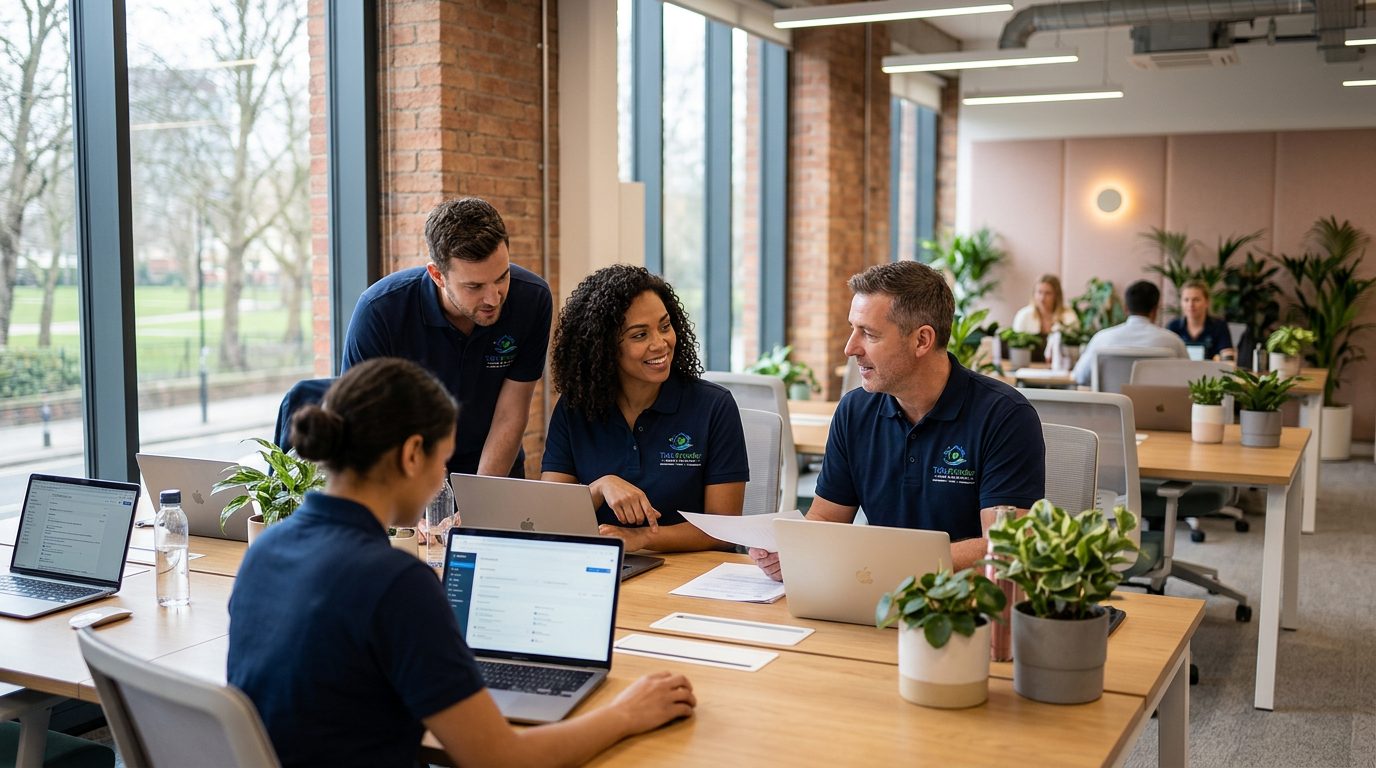 The Tidy & Tender office team coordinating client support